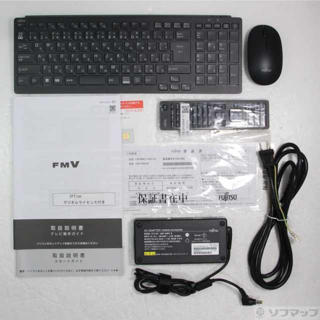 (中古)FUJITSU (展示品) ESPRIMO FH90/H2 FMVF90H2B ブラック(262-ud)