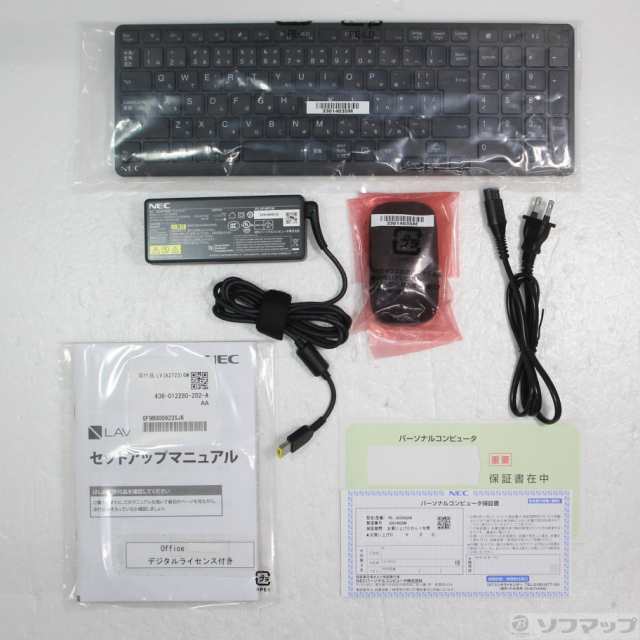 (中古)NEC (展示品) LAVIE A23 PC-A2355GAB ファインブラック(262-ud)