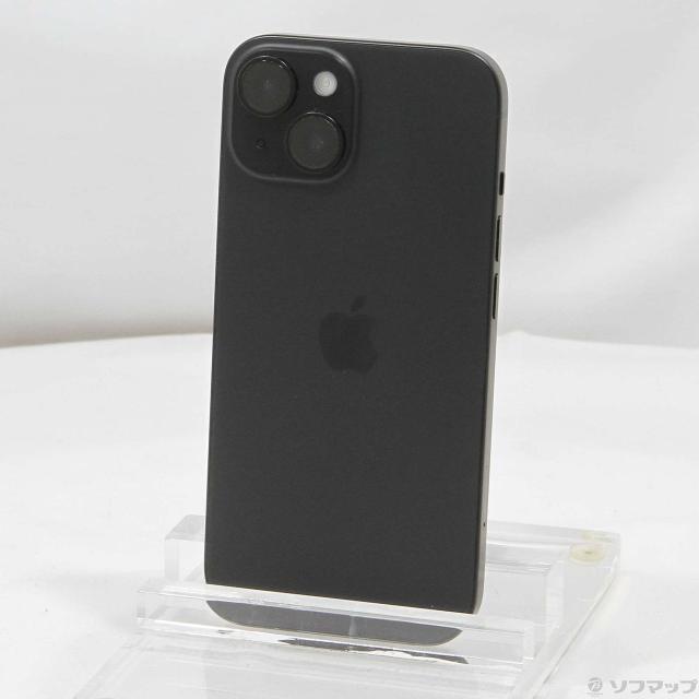 (中古)Apple iPhone15 128GB ブラック MTMH3J/A SIMフリー(258-ud)の通販は