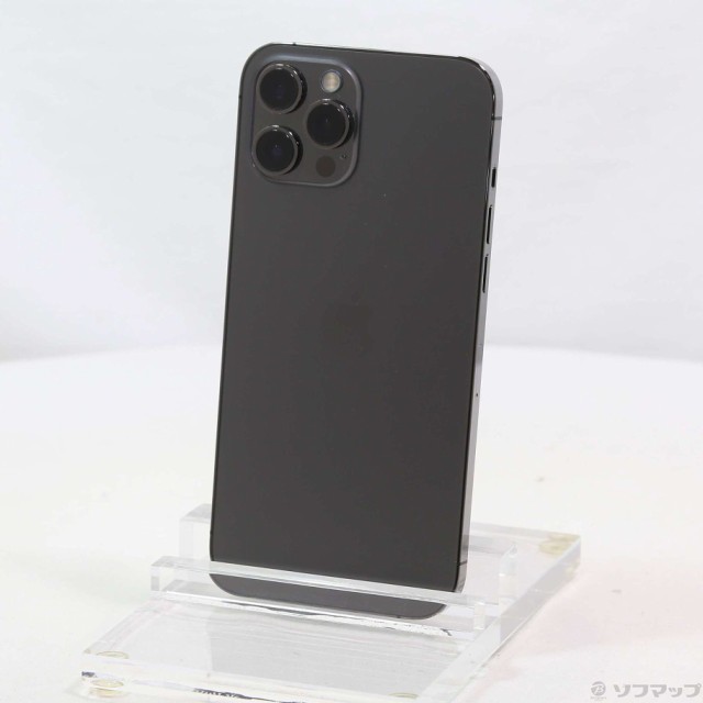 中古)Apple iPhone12 Pro Max 128GB グラファイト MGCU3J/A SIMフリー(198-ud) 携帯電話本体