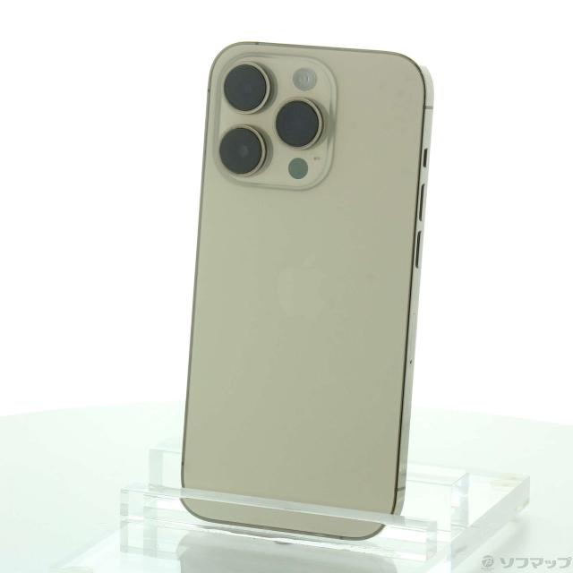 (中古)Apple iPhone14 Pro 512GB ゴールド MQ223J/A SIMフリー(297-ud)