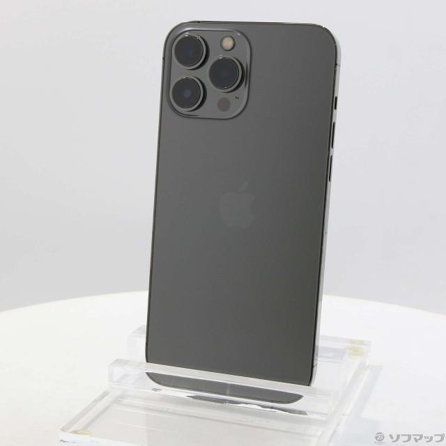 (中古)Apple iPhone13 Pro Max 256GB グラファイト MLJ83J/A SIMフリー(258-ud)の通販は 64,724円