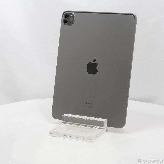 (中古)Apple iPad Pro 11インチ 第3世代 256GB スペースグレイ MHQU3J/A Wi-Fi(371-ud)の通販は 105,480円