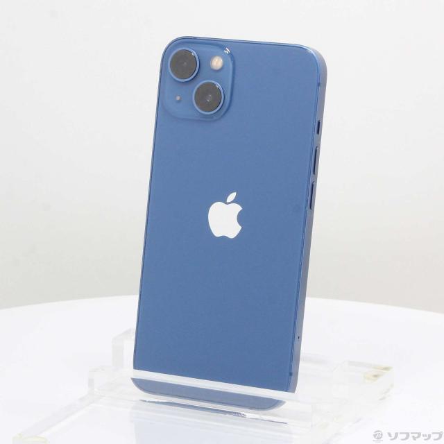 (中古)Apple iPhone13 256GB ブルー MLNM3J/A SIMフリー(269-ud)の通販は 48,095円