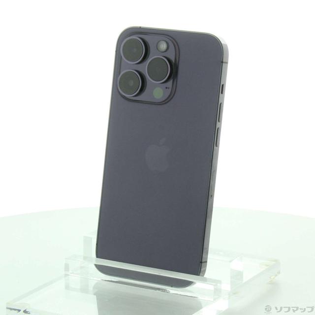 中古)Apple iPhone14 Pro 512GB ディープパープル MQ283J/A SIM