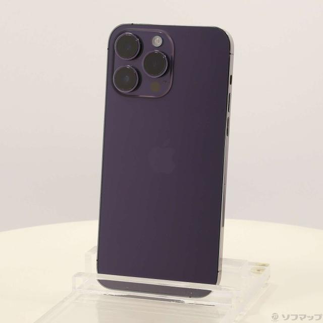 (中古)Apple iPhone14 Pro Max 512GB ディープパープル MQ9J3J/A SIMフリー(368-ud)の通販は
