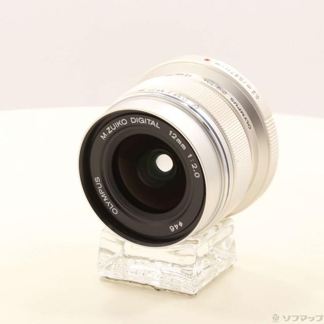 中古)OLYMPUS M.ZUIKO DIGITAL ED 12mm F2.0 (レンズ/シルバー)(297-ud)