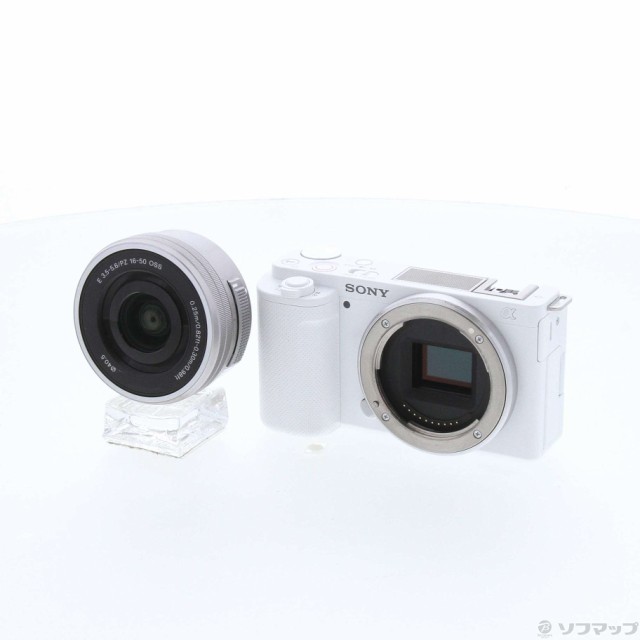 (中古)SONY (展示品) VLOGCAM ZV-E10L パワーズームレンズキット ホワイト(262-ud)