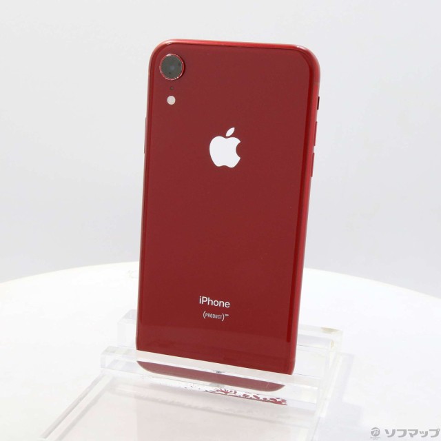 2025最新のスタイル iPhoneXR iPhone別箱 USBケーブル未使用品付 64GB レッド 携帯電話本体