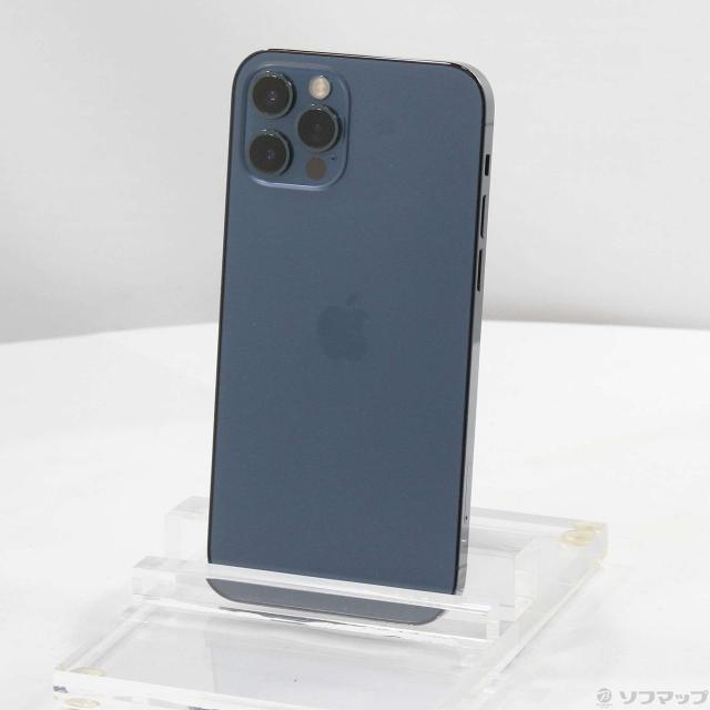 (中古)Apple iPhone12 Pro 256GB パシフィックブルー MGMD3J/A SIMフリー(276-ud)の通販は
