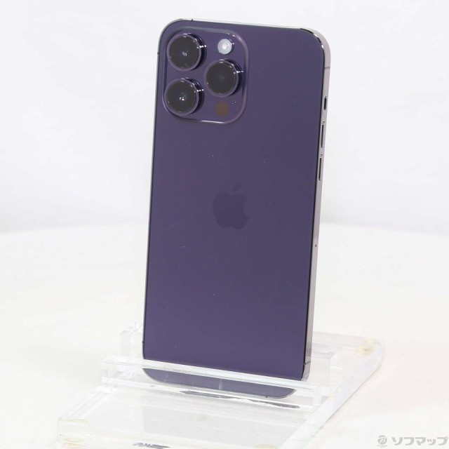(中古)Apple iPhone14 Pro Max 256GB ディープパープル MQ9E3J/A SIMフリー(262-ud)の通販は