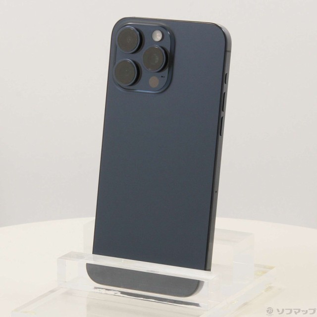 (中古)Apple iPhone15 Pro Max 1TB ブルーチタニウム MU723J/A SIMフリー(262-ud)の通販は