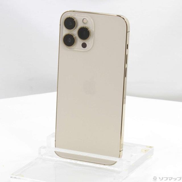 中古)Apple iPhone13 Pro Max 256GB ゴールド MLJA3J/A SIM