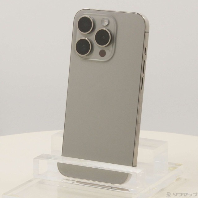 (中古)Apple iPhone15 Pro 256GB ナチュラルチタニウム MTUF3J/A SIMフリー(262-ud)の通販は