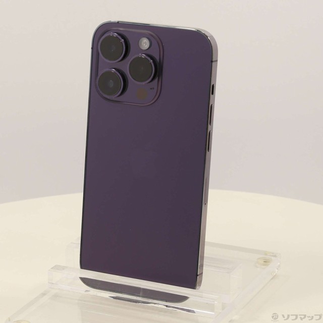 (中古)Apple iPhone14 Pro 128GB ディープパープル NQ0F3J/A SIMフリー(251-ud)の通販は
