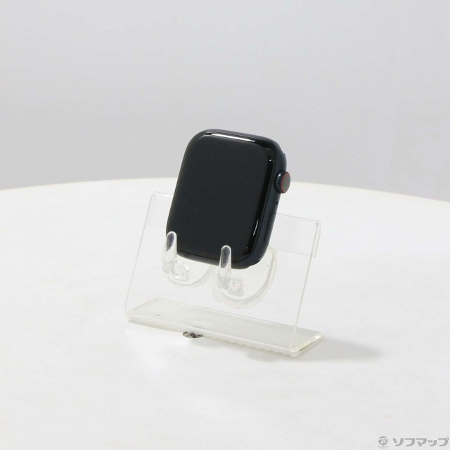 (中古)Apple Apple Watch Series 9 GPS + Cellular 45mm ミッドナイトアルミニウムケース バンド無し(297-ud)の通販は 39,311円