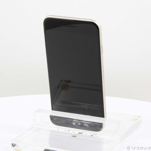 中古)Apple iPhone SE 第3世代 128GB スターライト MMYG3J/A SIMフリー 