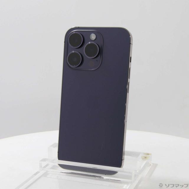 (中古)Apple iPhone14 Pro 256GB ディープパープル MQ1E3J/A SIMフリー(368-ud)の通販は
