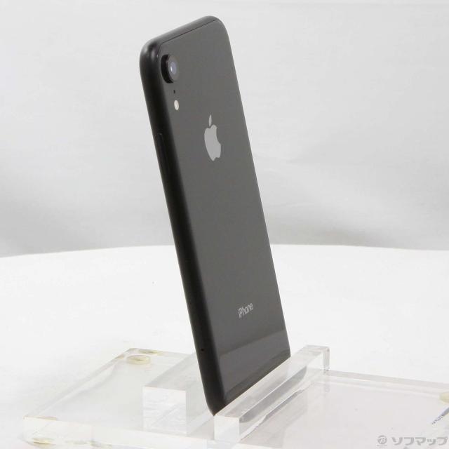 中古)Apple iPhoneXR 128GB ブラック NT0G2J/A SIMフリー(269-ud)