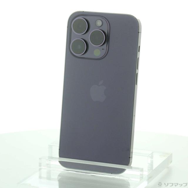 (中古)Apple iPhone14 Pro 128GB ディープパープル MQ0F3J/A SIMフリー(371-ud)の通販は携帯電話本体