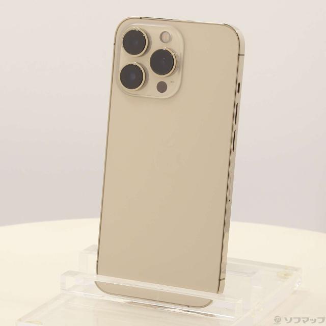 (中古)Apple iPhone13 Pro 128GB ゴールド MLUH3J/A SIMフリー(377-ud)の通販は