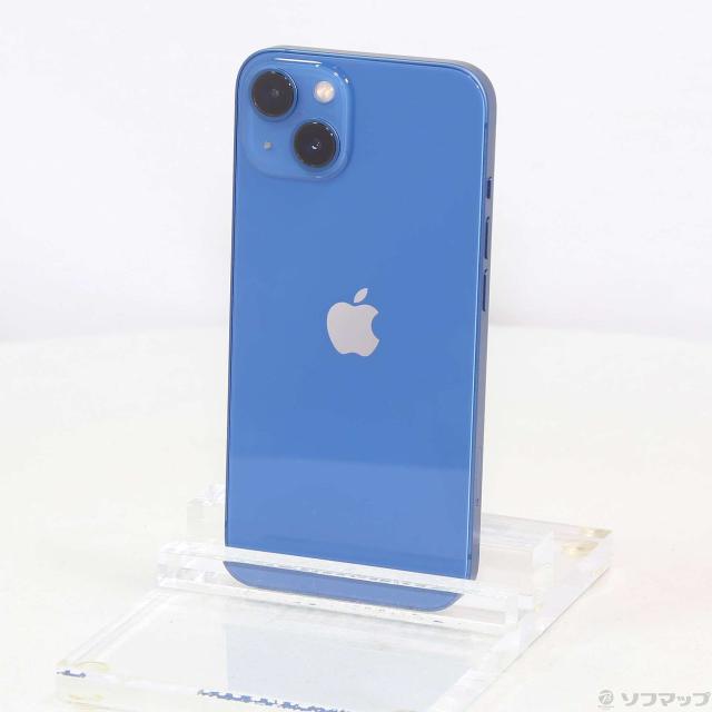 (中古)Apple iPhone13 256GB ブルー MLNM3J/A SIMフリー(344-ud)の通販は