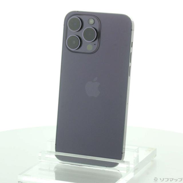 (中古)Apple iPhone14 Pro Max 512GB ディープパープル MQ9J3J/A SIMフリー(262-ud)の通販は