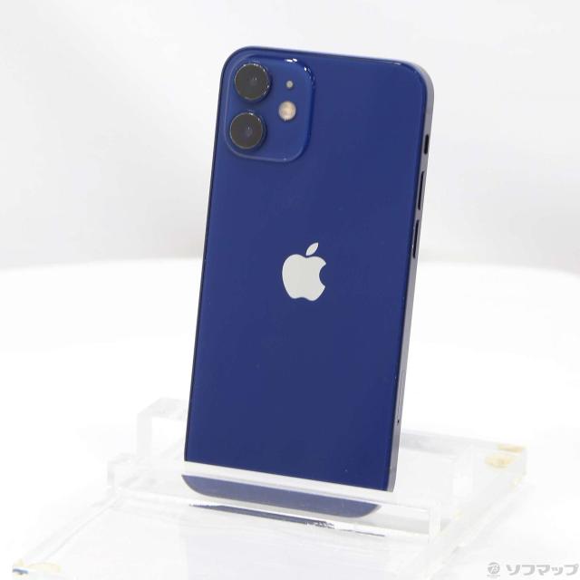 (中古)Apple iPhone12 mini 128GB ブルー MGDP3J/A SIMフリー(381-ud)の通販は