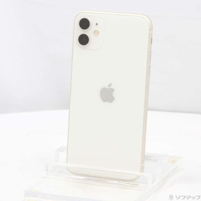 (中古)Apple iPhone11 128GB ホワイト MWM22J/A SIMフリー(377-ud)の通販は