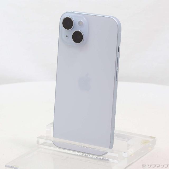 中古)Apple iPhone15 128GB ブルー MTML3J/A SIMフリー(269-ud)