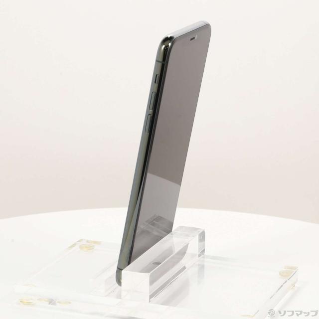 (中古)Apple iPhone11 Pro Max 256GB ミッドナイトグリーン MWHM2J/A SoftBank(198-ud)_1