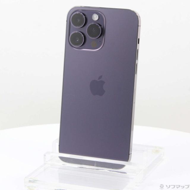 (中古)Apple iPhone14 Pro Max 256GB ディープパープル NQ9E3J/A SIMフリー(269-ud)の通販は