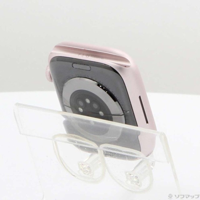 (中古)Apple Apple Watch Series 9 GPS + Cellular 45mm ピンクアルミニウムケース バンド無し(262-ud)の通販は