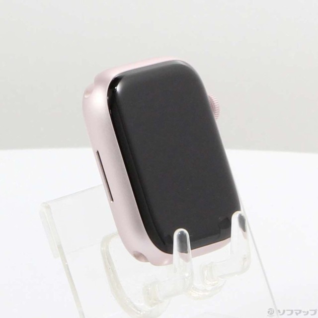 (中古)Apple Apple Watch Series 9 GPS + Cellular 45mm ピンクアルミニウムケース バンド無し(262-ud)の通販は