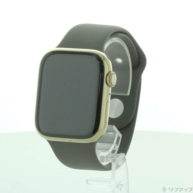 中古)Apple Apple Watch Series 9 GPS + Cellular 45mm ゴールド