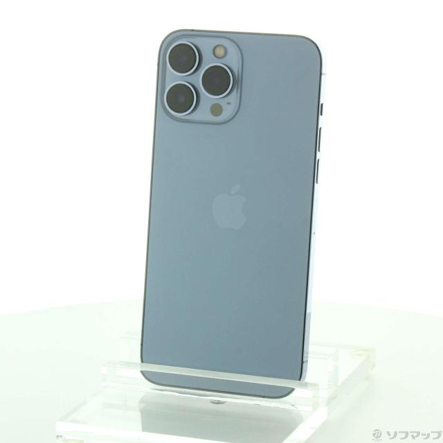 (中古)Apple iPhone13 Pro Max 256GB シエラブルー MLJD3J/A SIMフリー(258-ud)の通販は