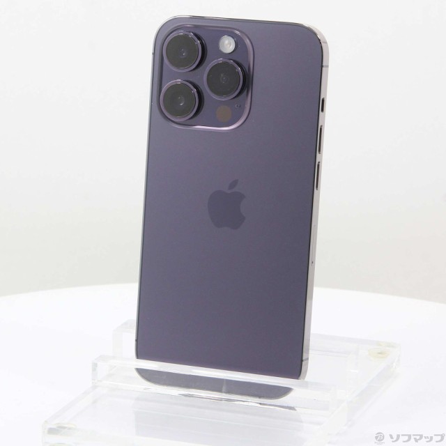 (中古)Apple iPhone14 Pro 128GB ディープパープル MQ0F3J/A SIMフリー(198-ud)の通販は
