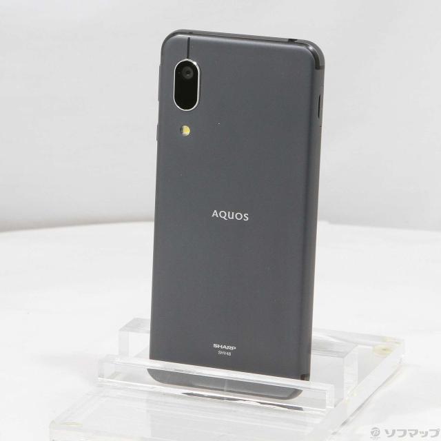 (中古)SHARP AQUOS sense3 basic 32GB ブラック SHV48 auロック解除SIMフリー(352-ud)の通販は 6,433円