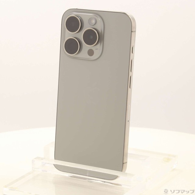 (中古)Apple iPhone15 Pro 256GB ナチュラルチタニウム MTUF3J/A SIMフリー(295-ud)の通販は 157,230円
