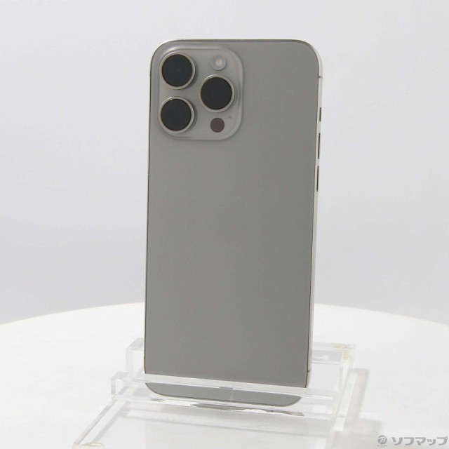 (中古)Apple iPhone15 Pro Max 1TB ナチュラルチタニウム MU713J/A SIMフリー(258-ud)の通販は