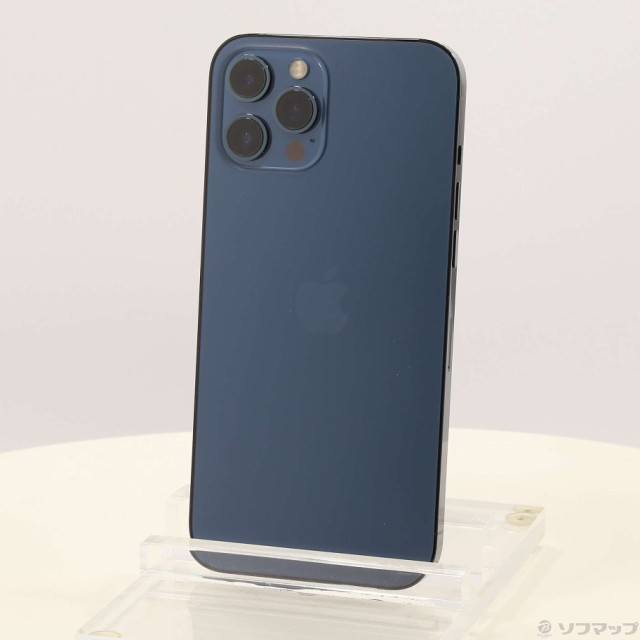 (中古)Apple iPhone12 Pro Max 128GB パシフィックブルー MGCX3J/A SIMフリー(377-ud)の通販は