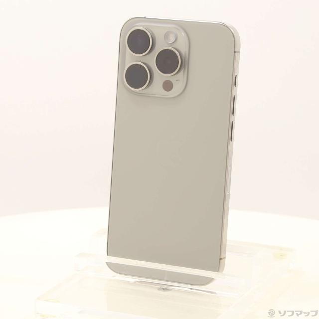 Apple iPhone 15 Pro ナチュラルチタニウム 本体