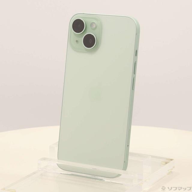 (中古)Apple iPhone15 128GB グリーン MTMM3J/A SIMフリー(258-ud)の通販は