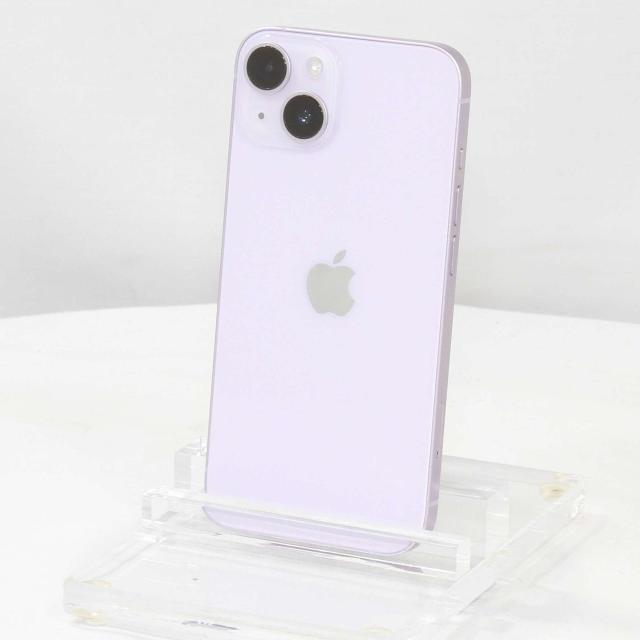 中古)Apple iPhone14 256GB パープル MPW93J/A SIMフリー(352-ud