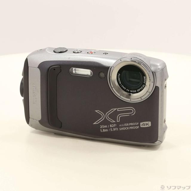 (中古)FUJIFILM FinePix XP140 ダークシルバー(262-ud)の通販はコンパクトデジタルカメラ