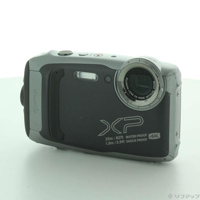 (中古)FUJIFILM FinePix XP140 ダークシルバー(258-ud)の通販は