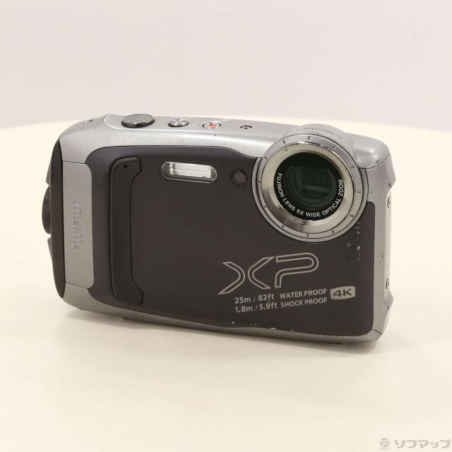 中古)FUJIFILM FinePix XP140 ダークシルバー(198-ud)