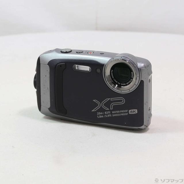 (中古)FUJIFILM FinePix XP140 ダークシルバー(344-ud)の通販は