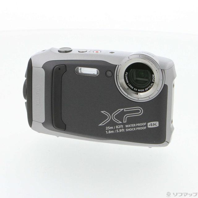(中古)FUJIFILM FinePix XP140 ダークシルバー(258-ud)の通販は