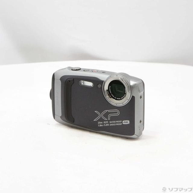 FUJIFILM 防水カメラ XP140 ダークシルバー FX-XP140DS FUJIFILM 防水